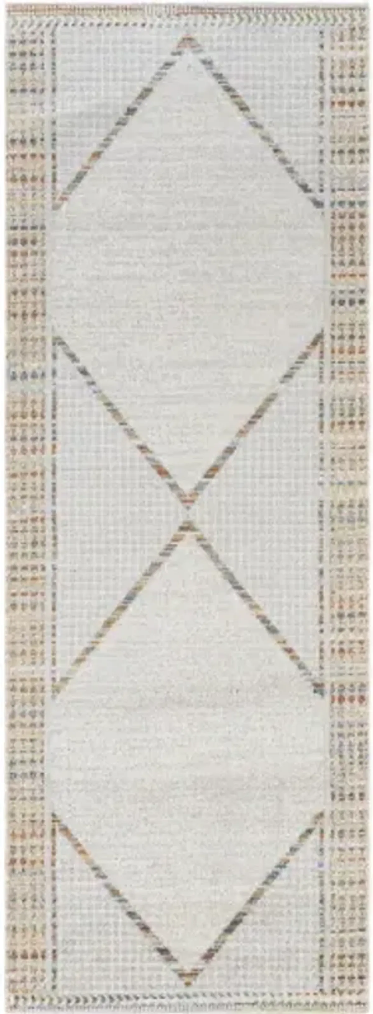 Lillian LLL-2312 2'7" x 7'3" Machine Woven Rug