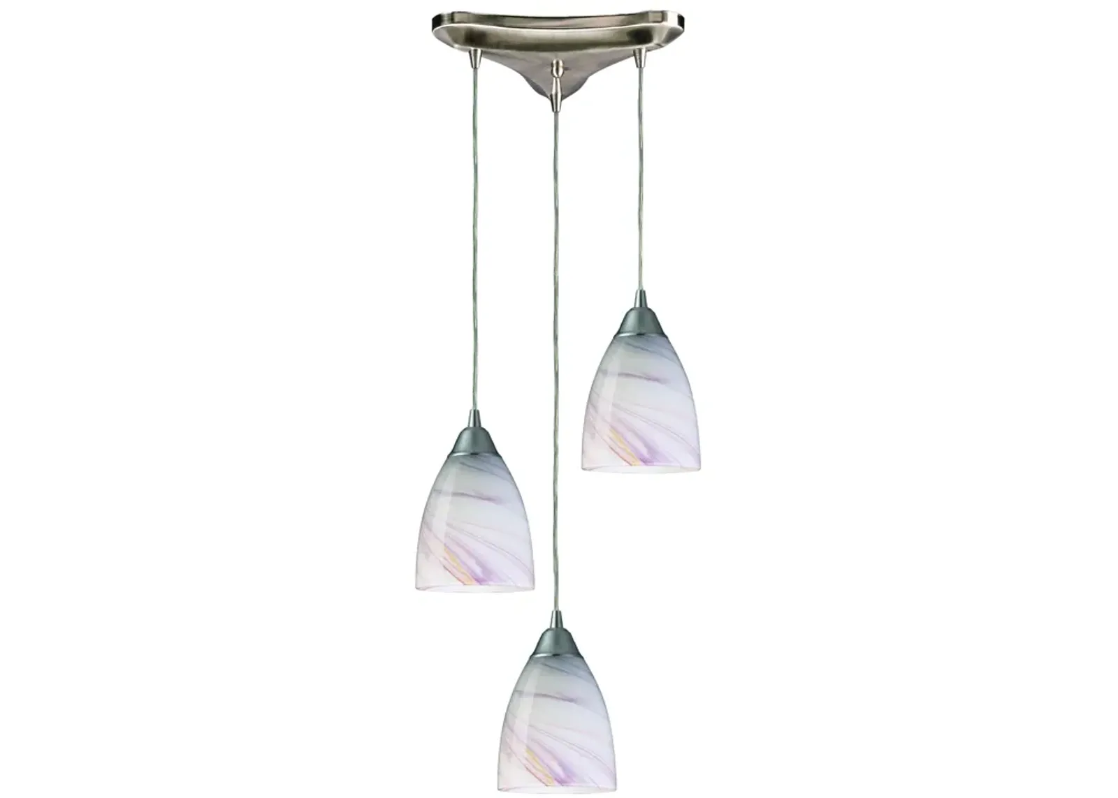 Pierra Configurable Multi Pendant - Satin Nickel