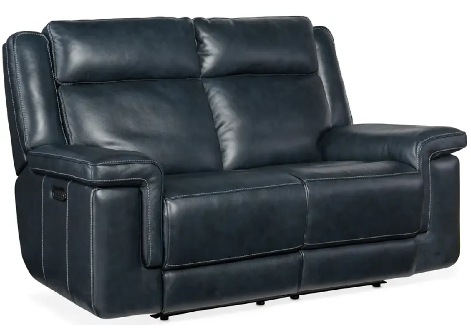 Montel Lay Flat Power Loveseat with Power Headrest & Lumbar