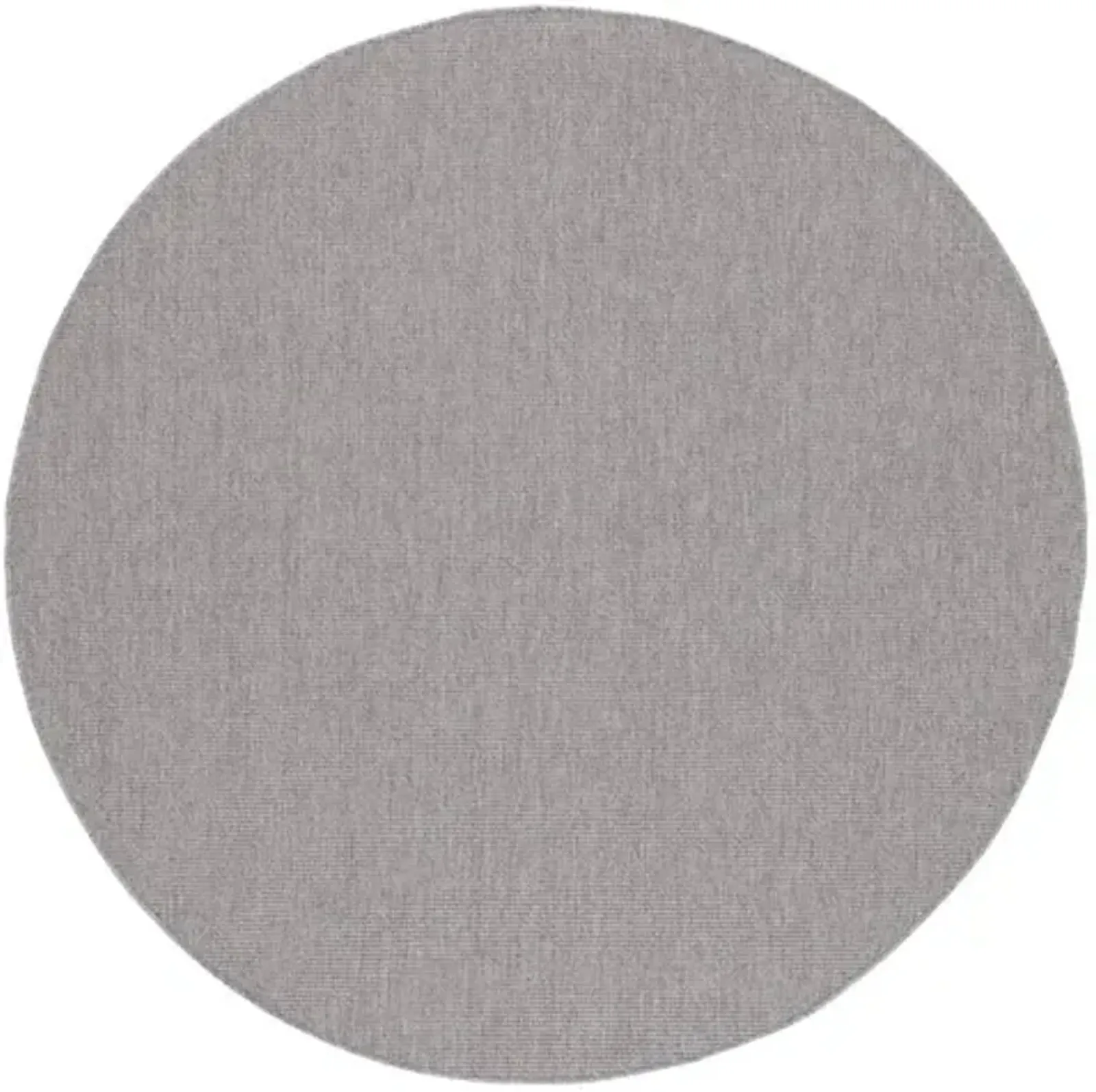 SISAL ALL-WEATHER 642 Grey  6'-7' X 6'-7' Round Round Rug