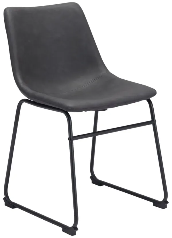 Smart Dining Chair (Set of 2) Charcoal