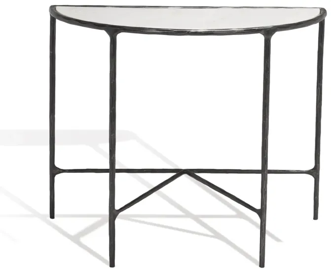 Jessa Forged Metal Console Table