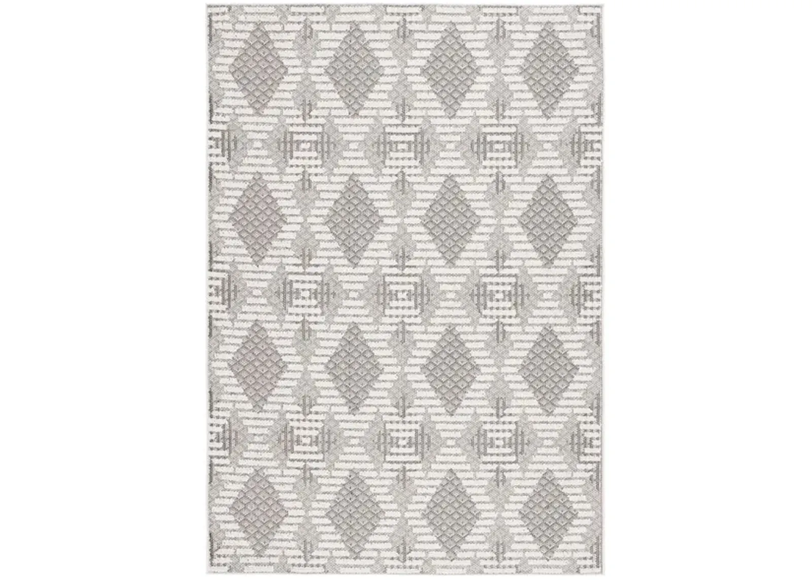 GLOBAL 420 Grey  5'-3' X 7'-6' Medium Rectangle Rug