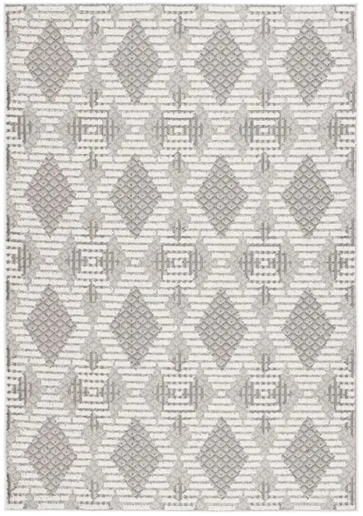 GLOBAL 420 Grey  5'-3' X 7'-6' Medium Rectangle Rug