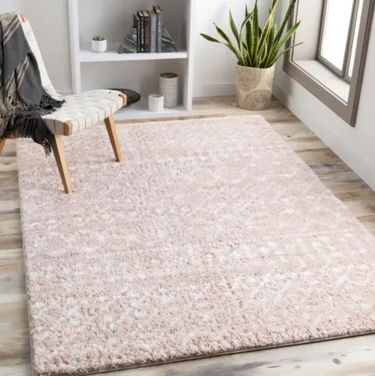 Aliyah shag 6'7" x 9' Rug