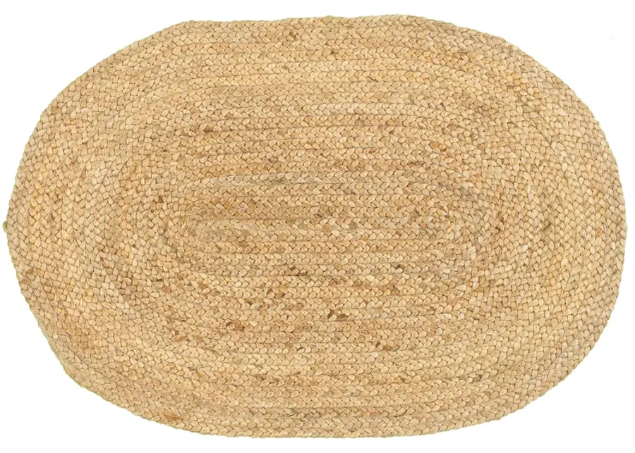 Nature Classic Simple Jute Area Rug 2' x 3'