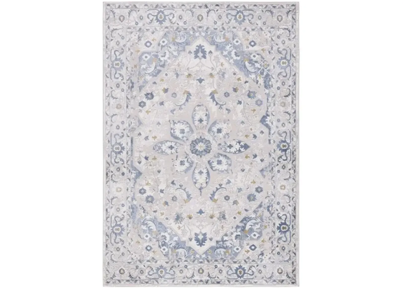 PALMA 314  Blue 2'-2' x 3'-9' Small Rectangle Rug