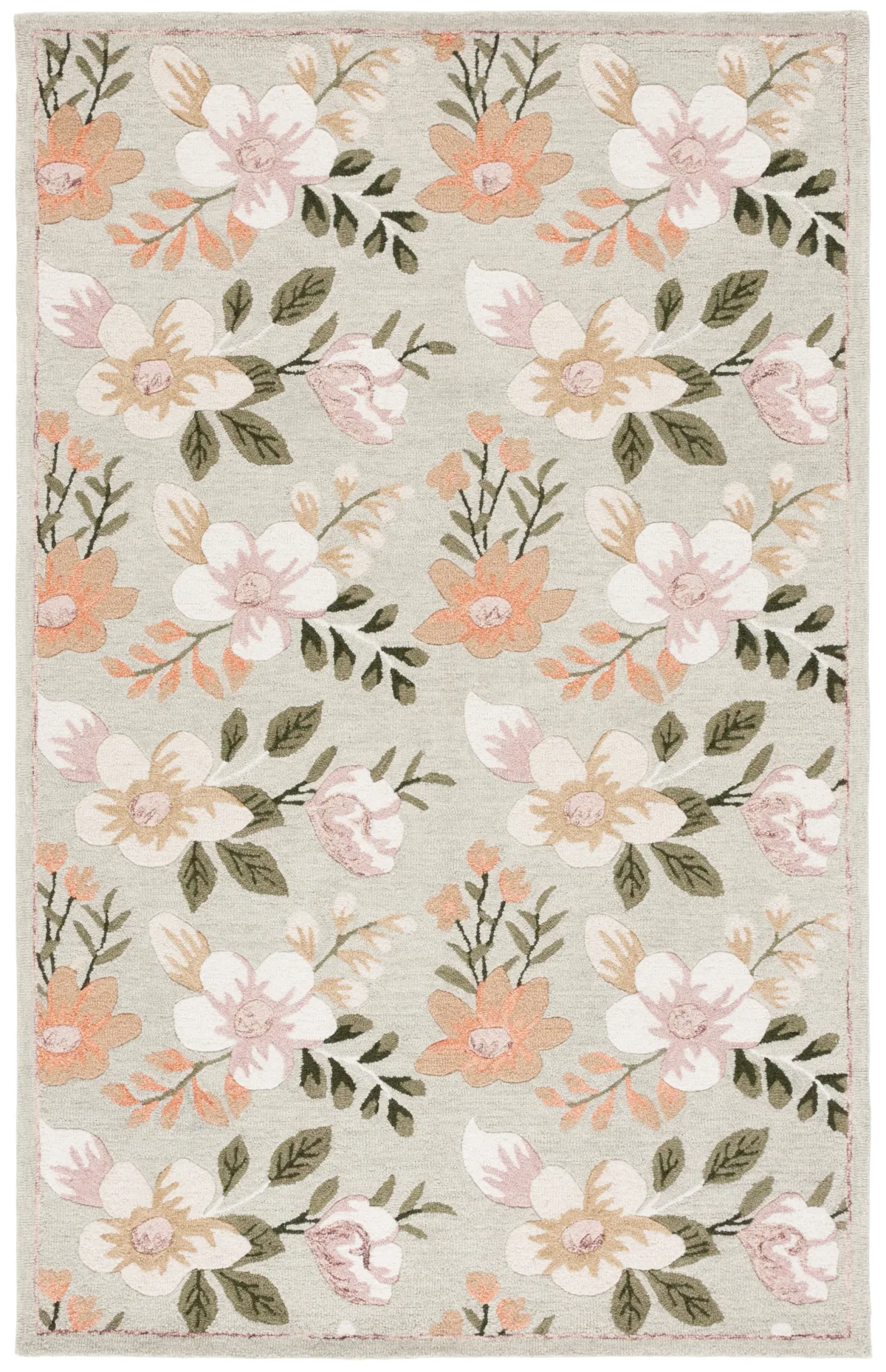 BLOSSOM Hand Tufted 4' x 6' area rug