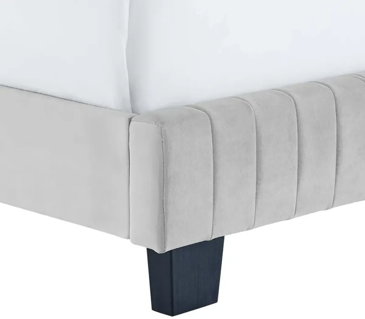 Celine Channel Tufted Performance Velvet Queen Bed