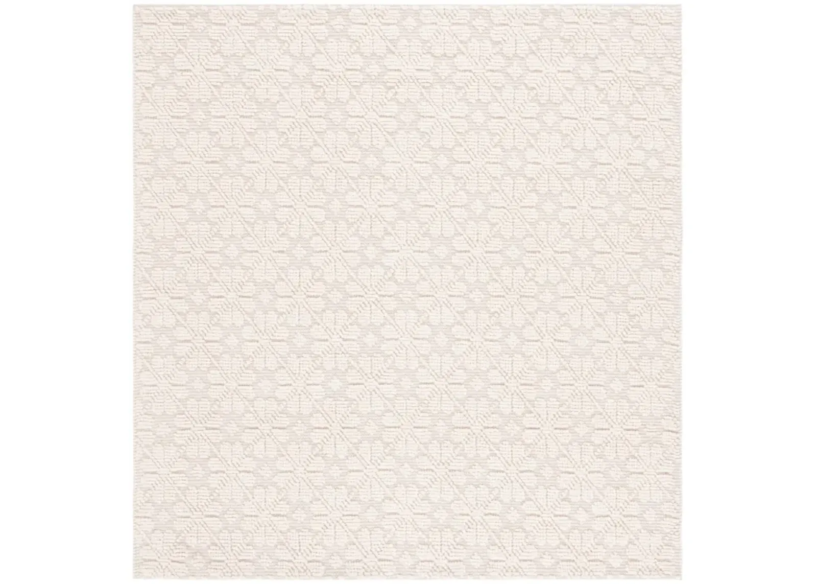 VERMONT 303 IVORY 4' x 4' Square Square Rug