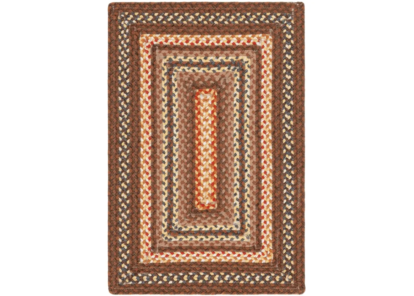 BRD313 BROWN  5' x 8' Medium Rectangle Rug