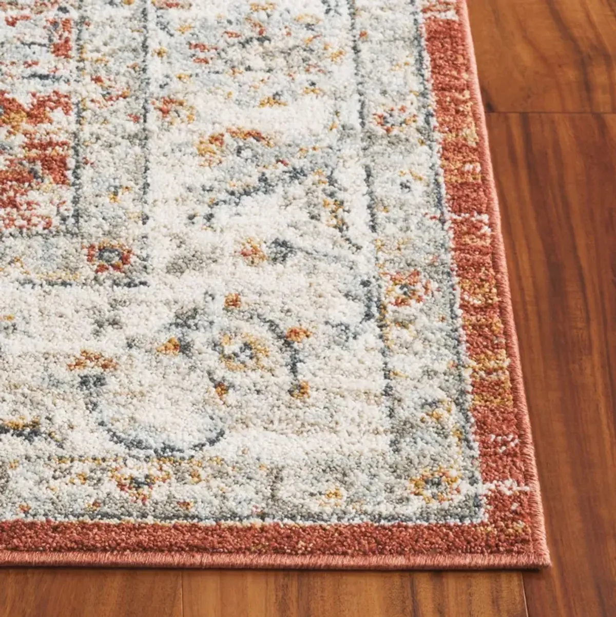 AVALON 220 RUST  6'-7' X 6'-7' Square Square Rug