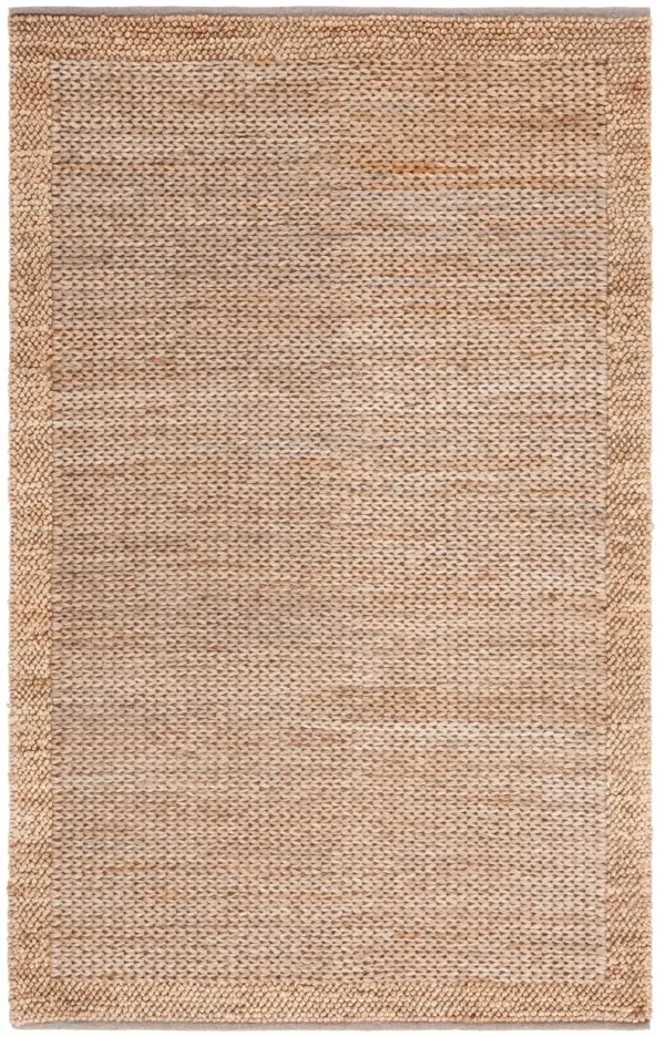 NATURAL FIBER Hand Woven 4' x 6' area rug