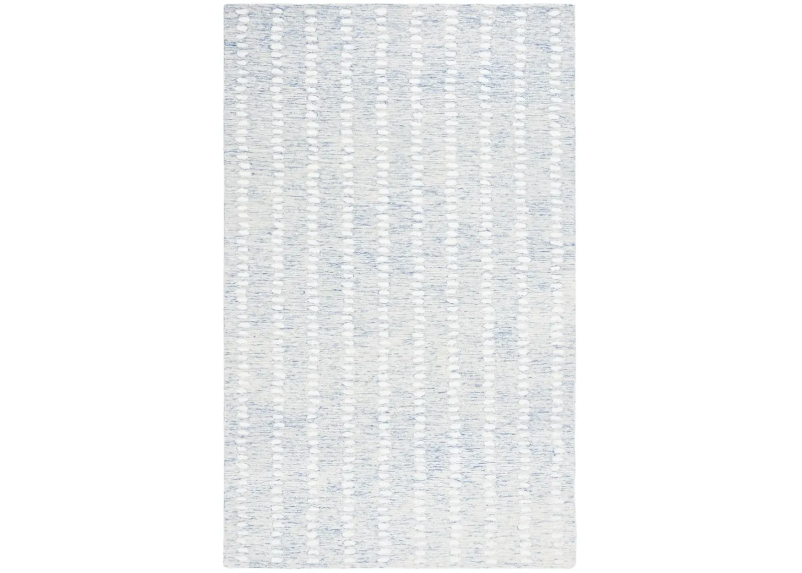 ABSTRACT 498 BLUE  3' x 5' Small Rectangle Rug