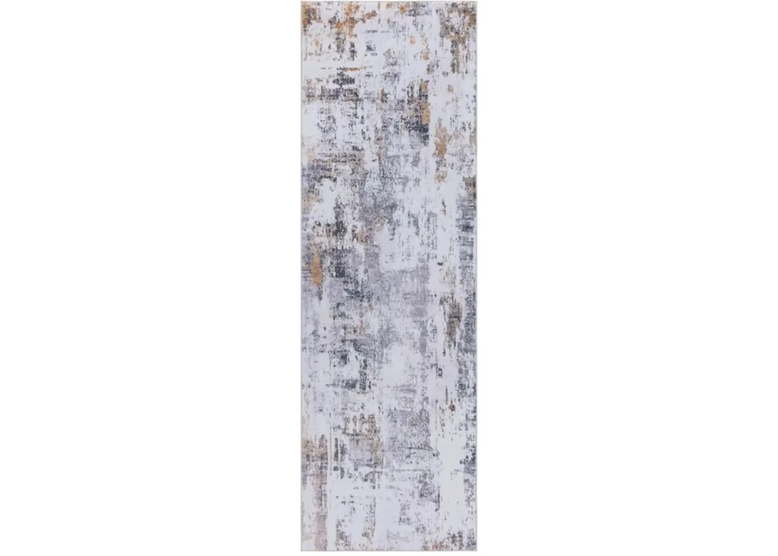 TACOMA 863 M/W S/R Grey  2'-6' X 8' Runner Rug