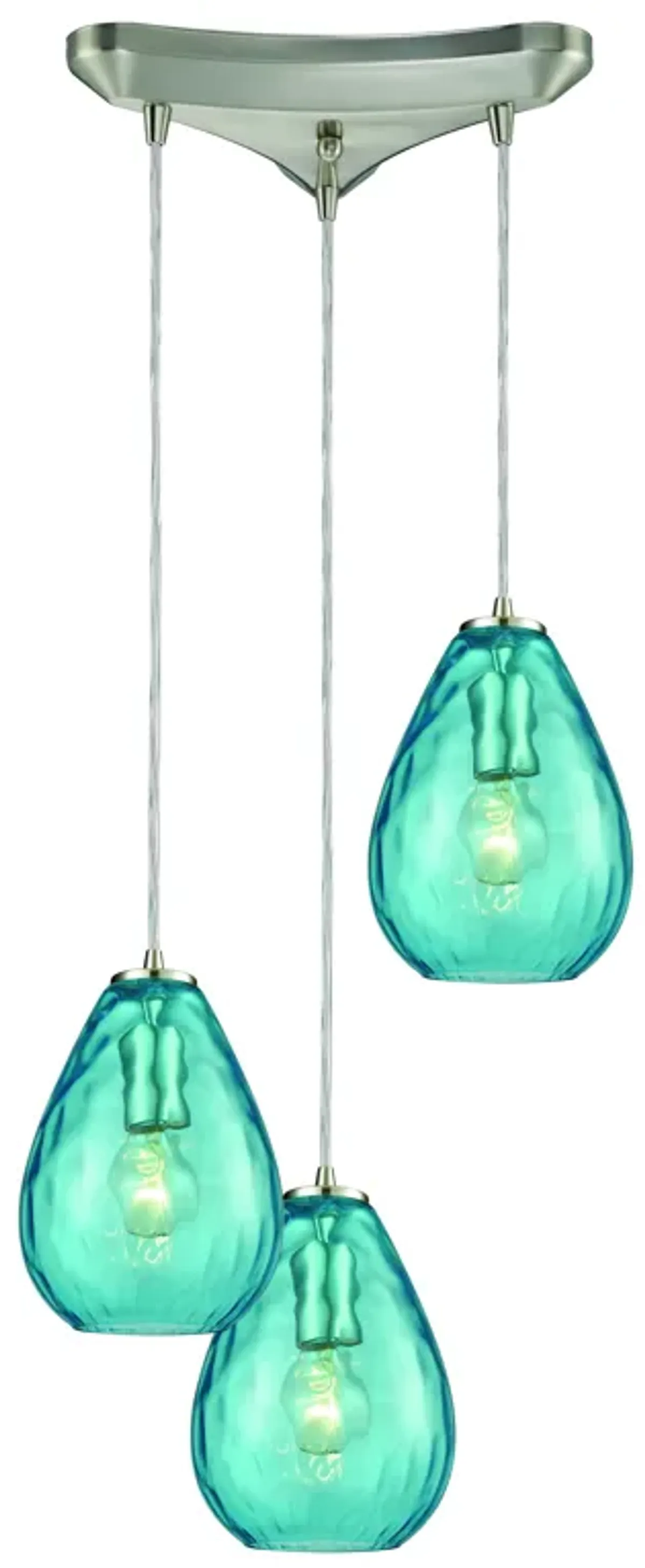 Lagoon Configurable Multi Pendant - Satin Nickel