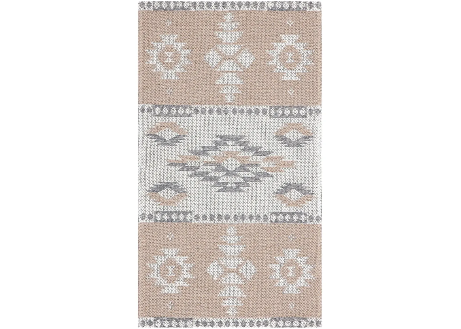 AUGUSTINE 426 TAUPE  2'-10' x 5' Runner Rug