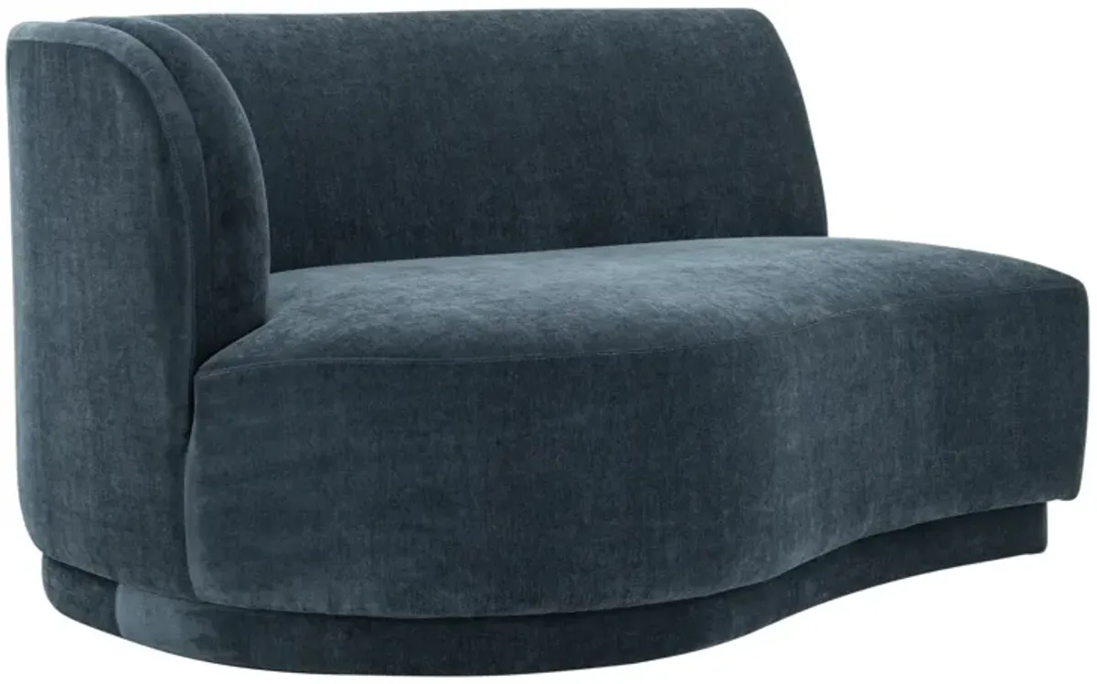 YOON CHAISE LEFT NIGHTSHADE BLUE