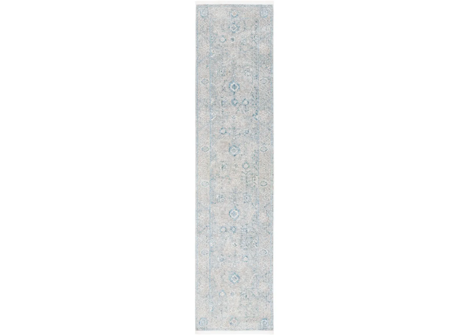 DREAM 402 GREY  2' x 8' Runner Rug