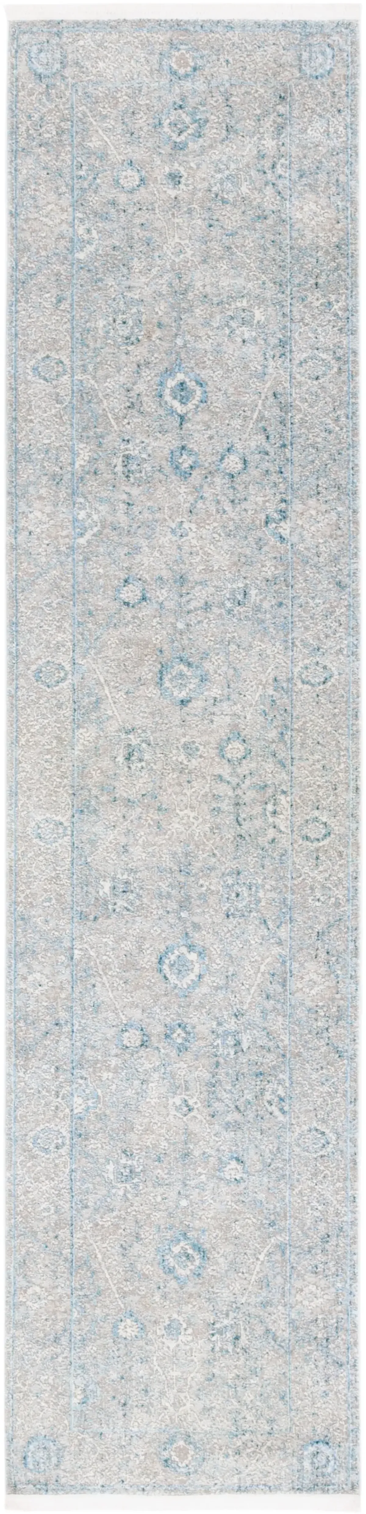 DREAM 402 GREY  2' x 8' Runner Rug