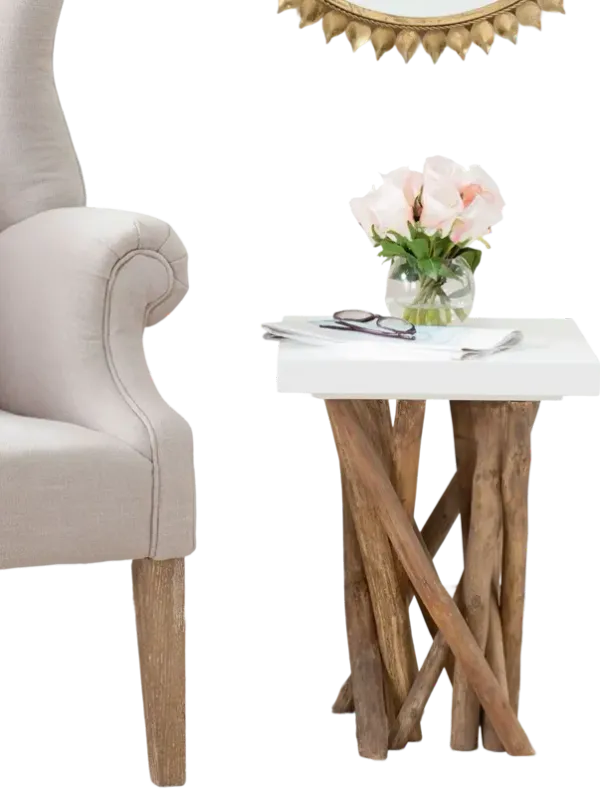 HARTWICK BRANCHED SIDE TABLE