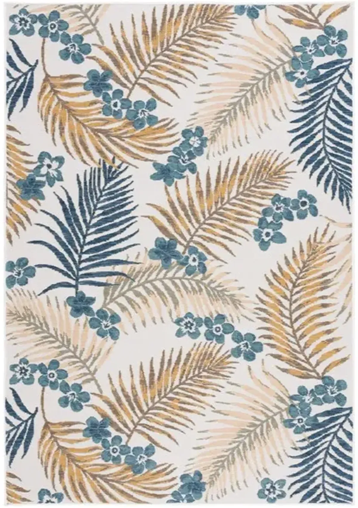 SUNRISE 675 Blue  8' X 10' Large Rectangle Rug