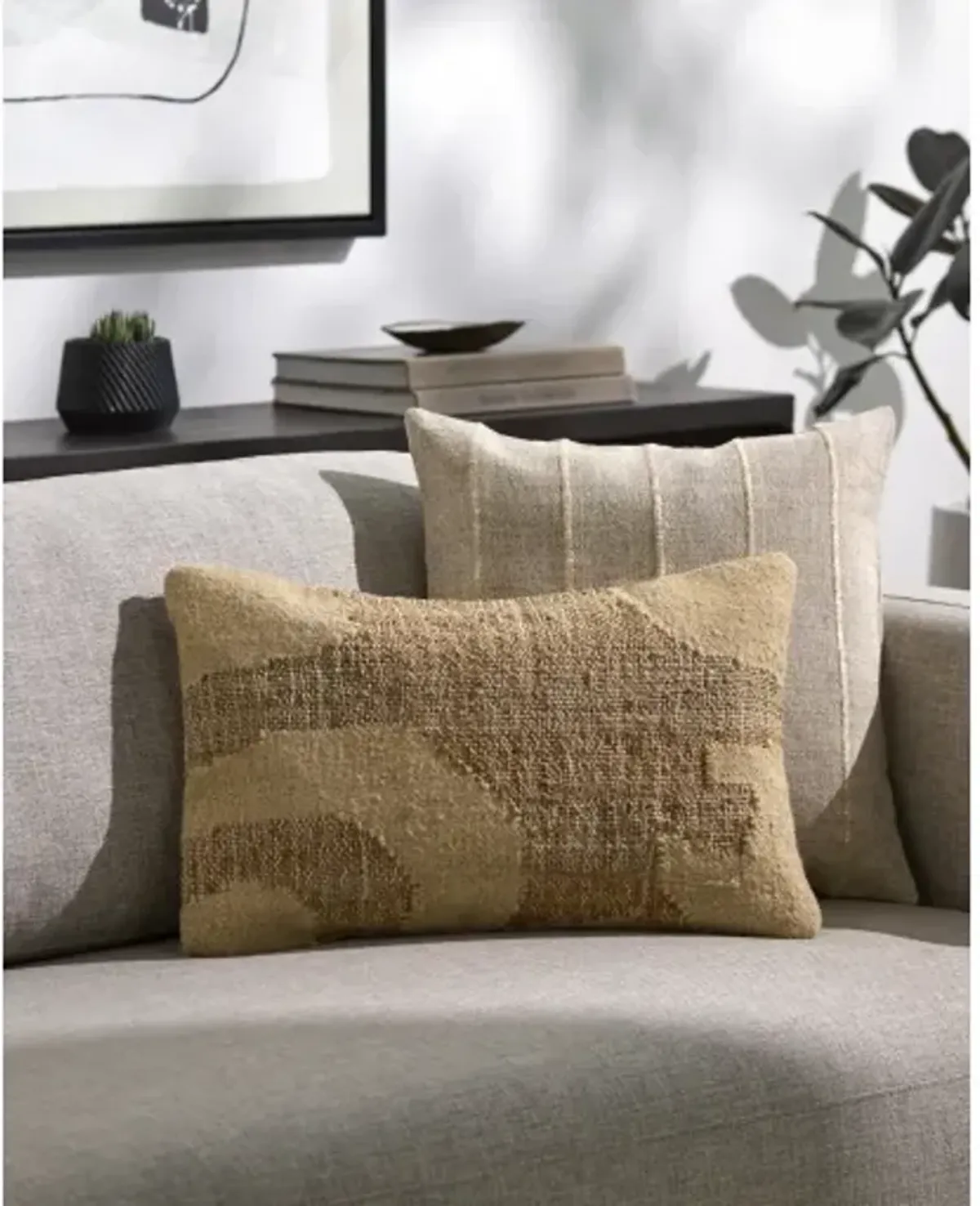 Luke LKE-001 14"L x 22"W Accent Pillow