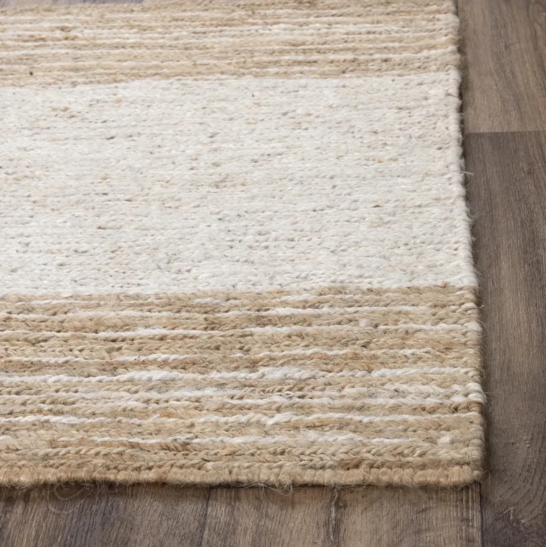 Bengal Beige/Natural  Jute 10' x 14' Rectangle Rug