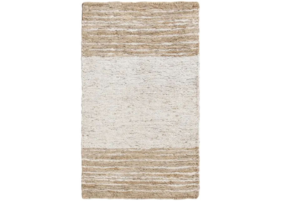 Bengal Beige/Natural  Jute 10' x 14' Rectangle Rug