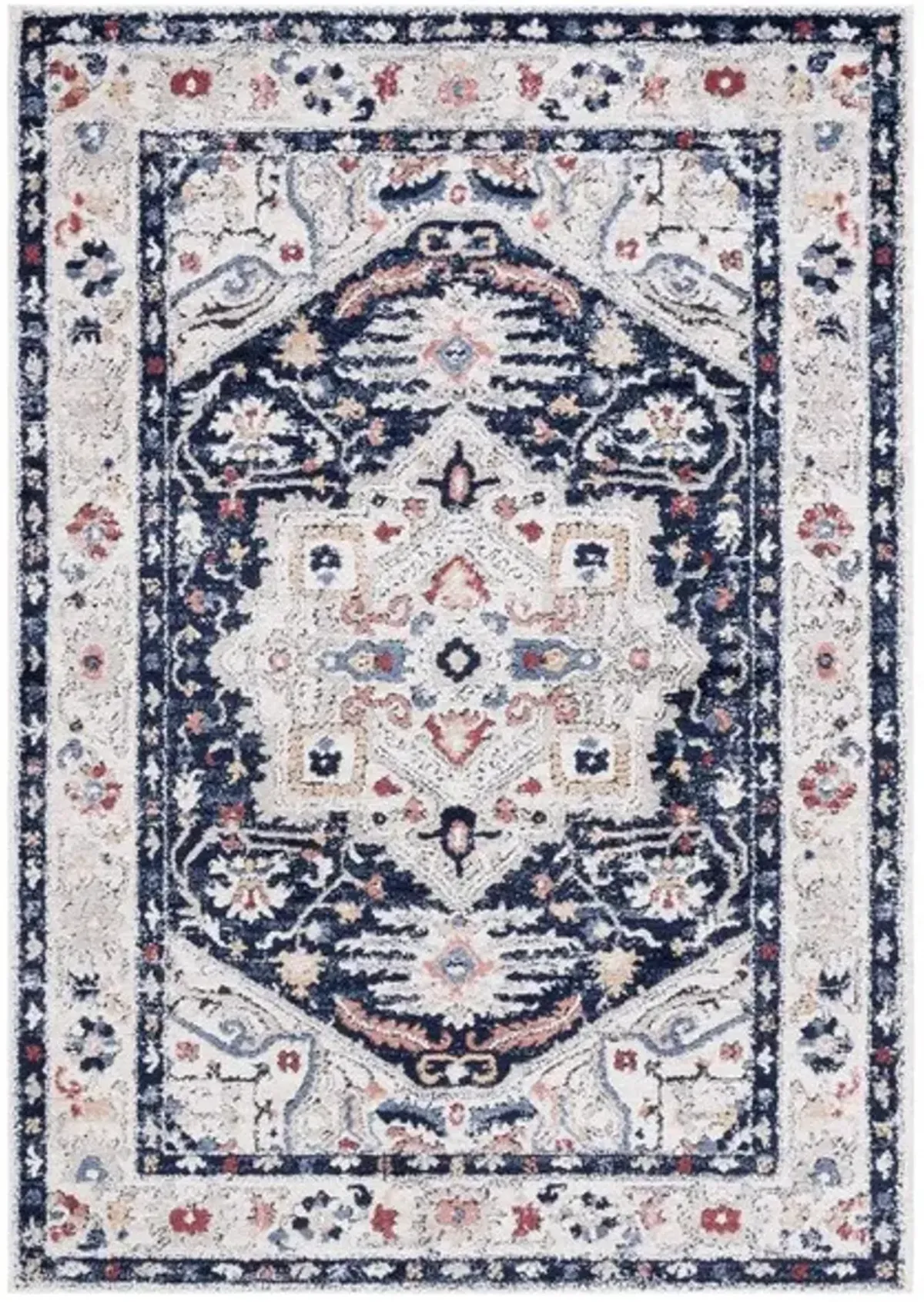 LUNA 100 Blue  4'-5' x 6'-5' Medium Rectangle Rug