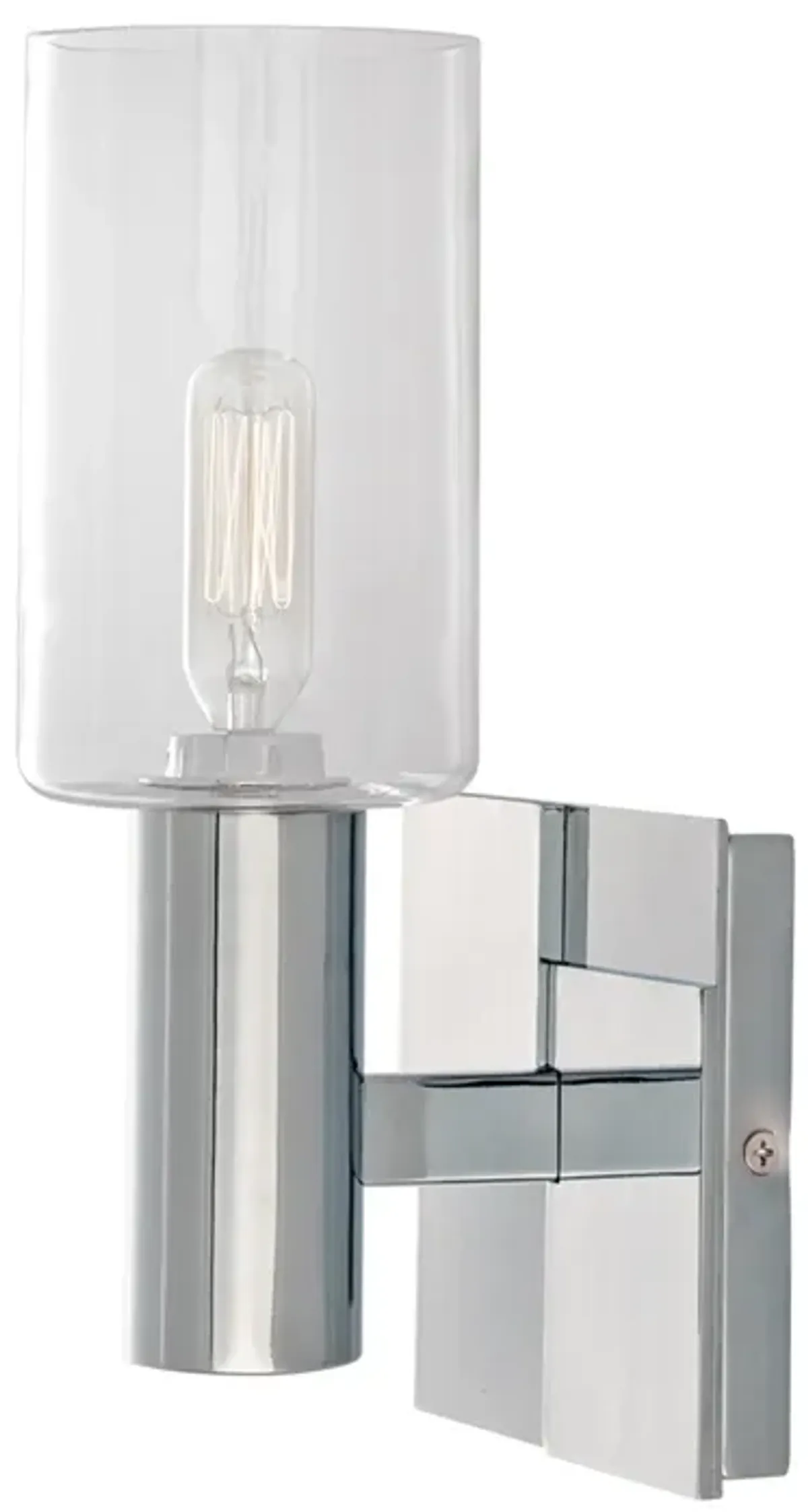 Empire Sconce Vanity Light - Chrome