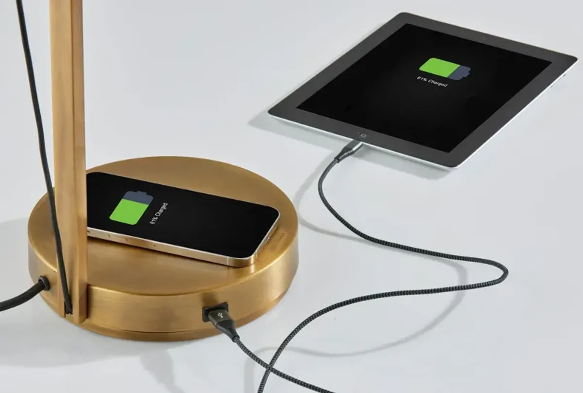 Turrell Task Lamp w. Wireless Charging