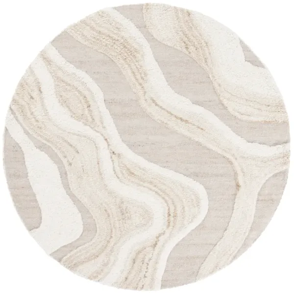 VERMONT Hand Tufted 6' x 6' Round area rug