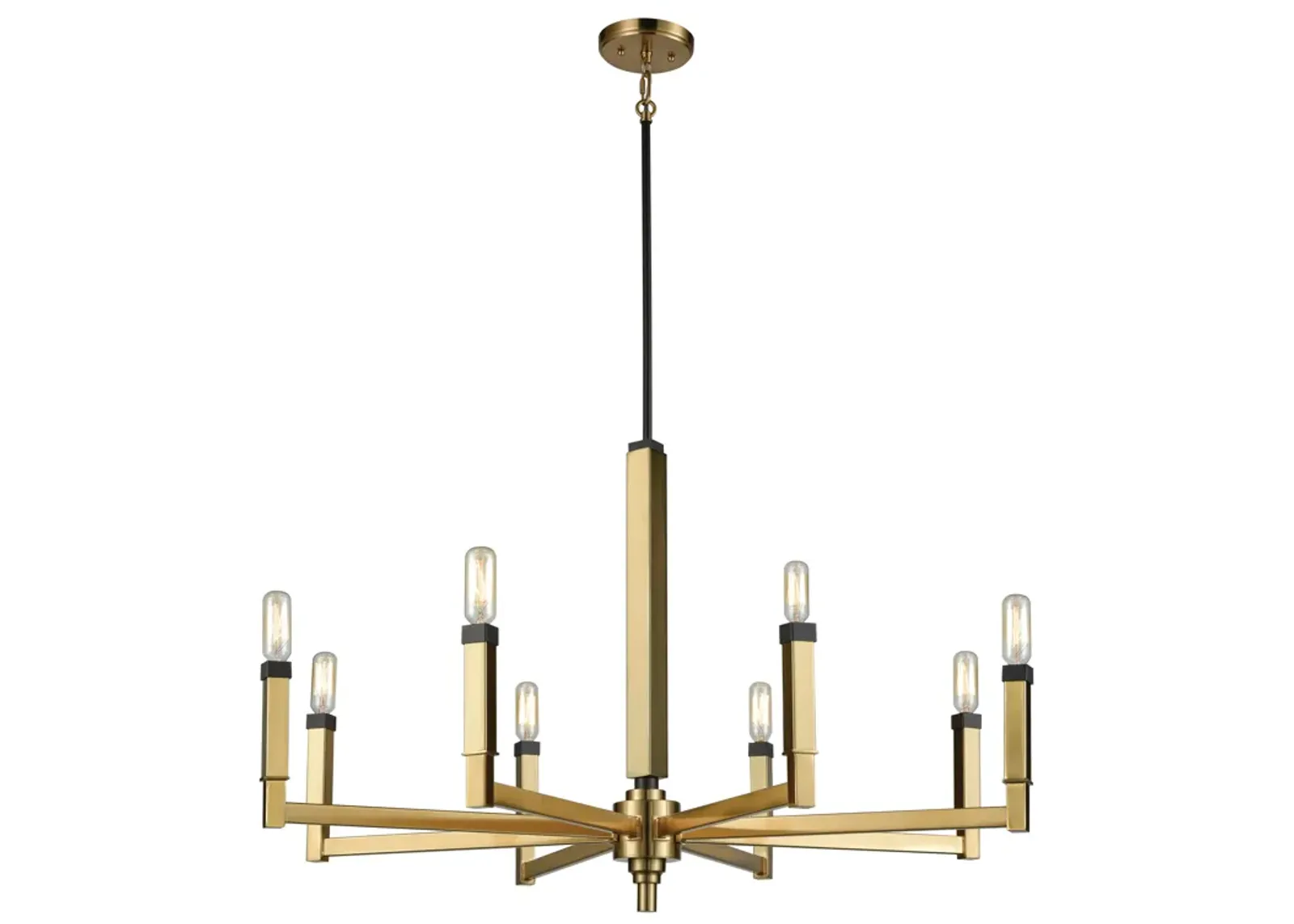 Mandeville 31" Wide 8-Light Chandelier - Oil Rubbed Bronze