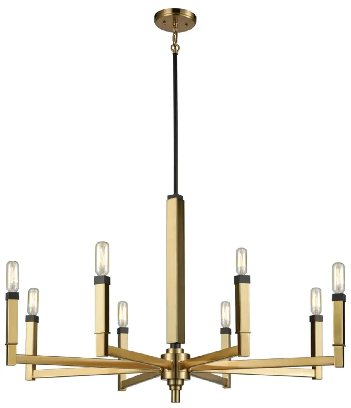 Mandeville 31" Wide 8-Light Chandelier - Oil Rubbed Bronze