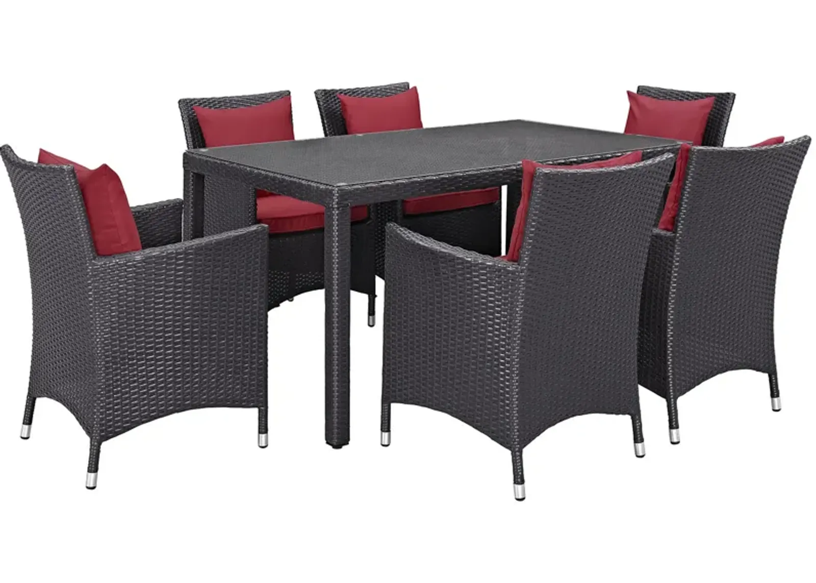 Convene 7 Piece Outdoor Patio Dining Set