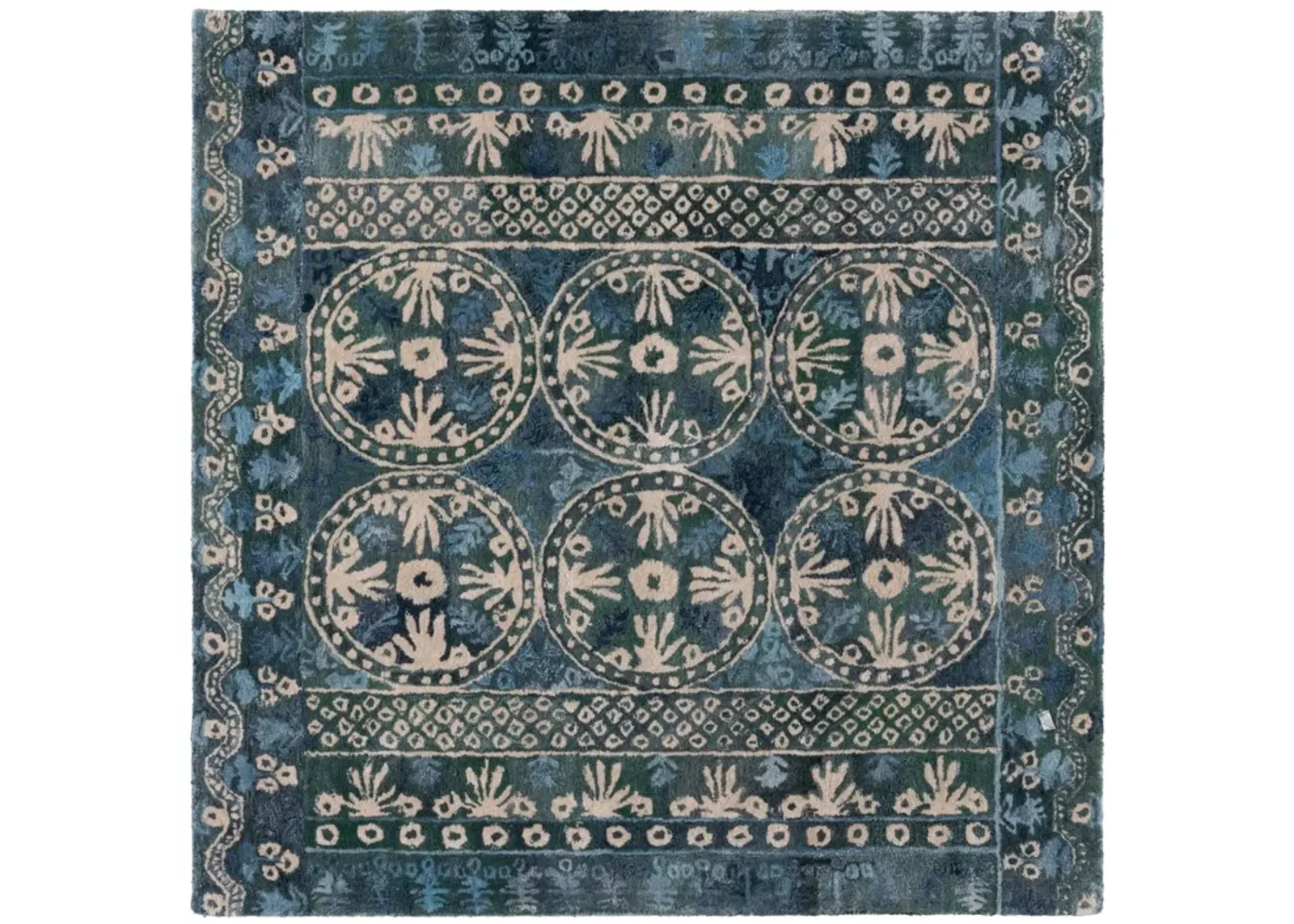 ANATOLIA 410 NAVY  6' x 6' Square Square Rug