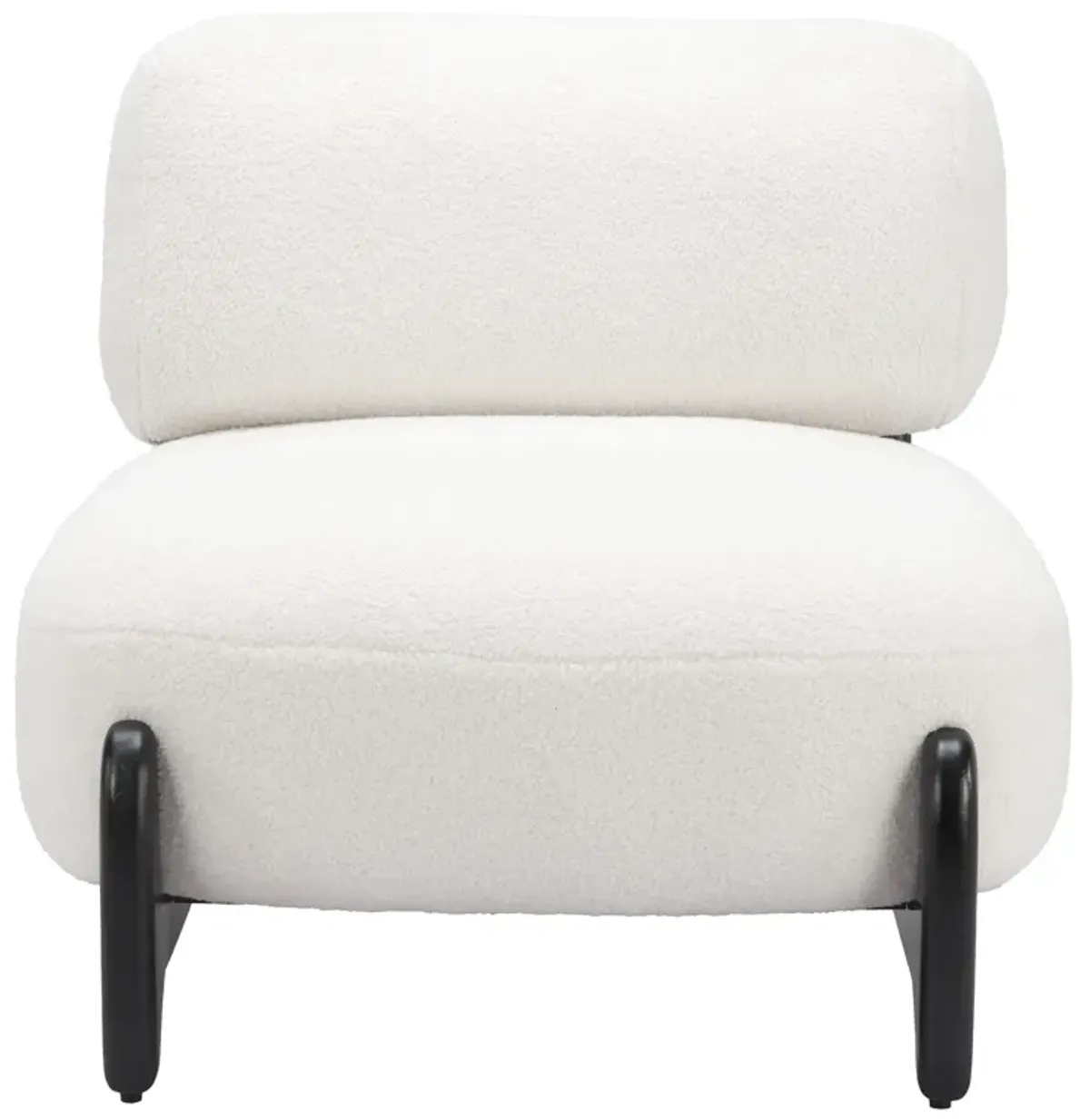 Bombo Accent Chair White