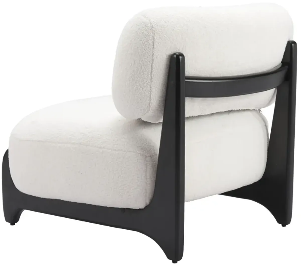 Bombo Accent Chair White