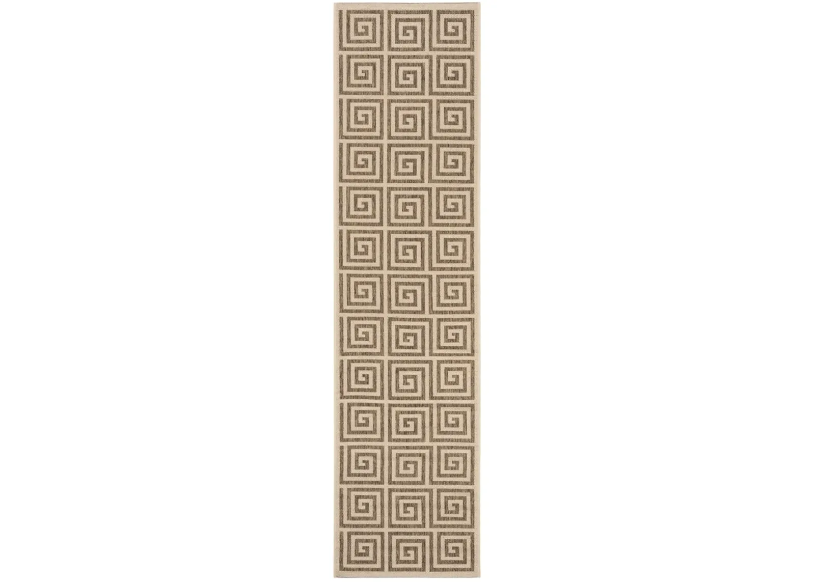 BEACH HOUSE 129 Beige 2'-2' X 10' Runner Rug