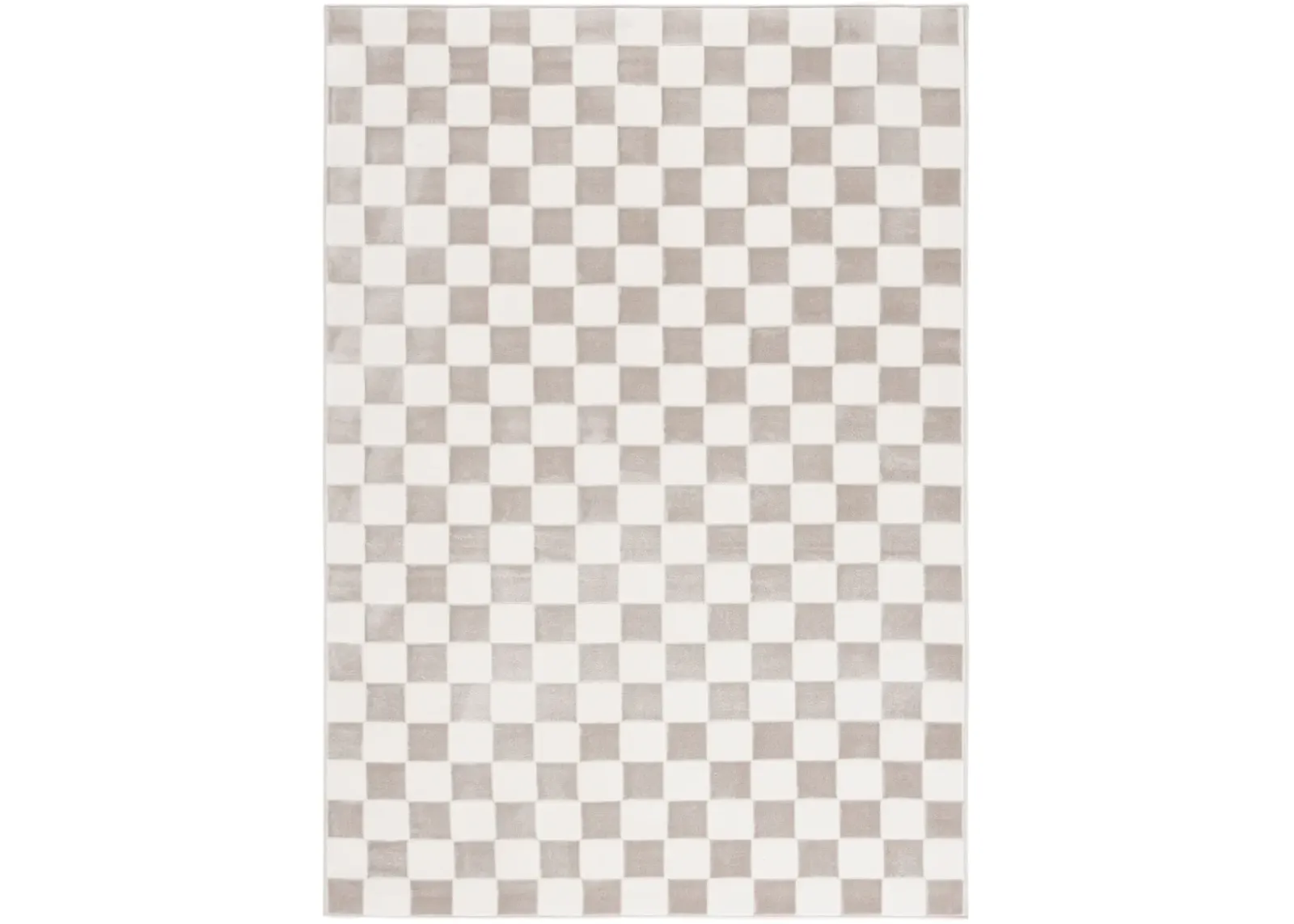 GROOVE 122 IVORY  5'-3' x 7'-6' Medium Rectangle Rug