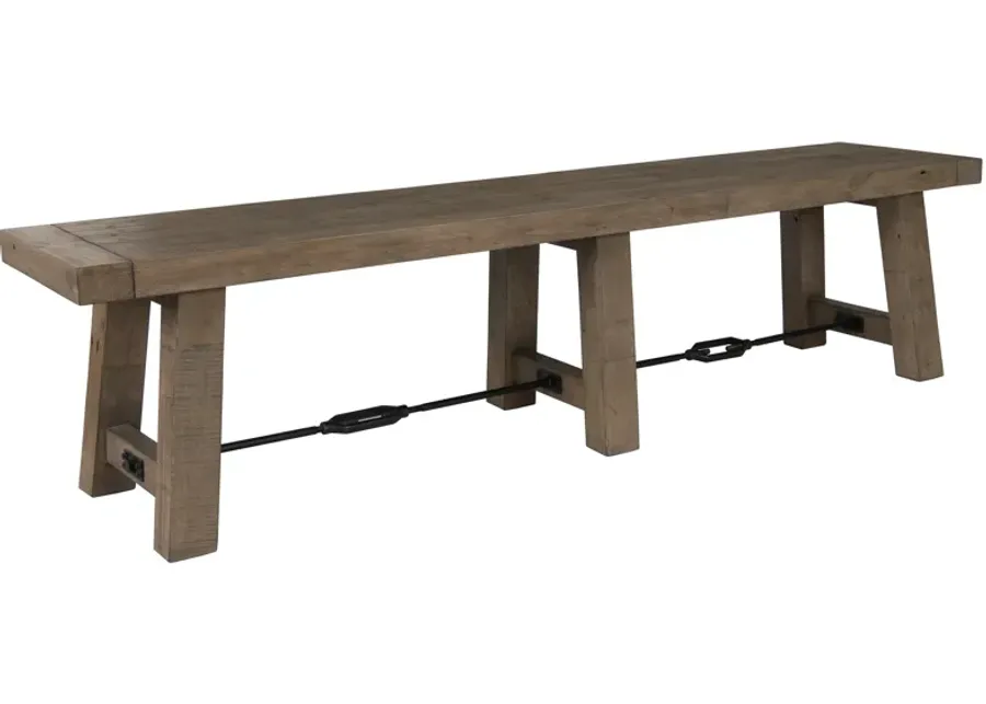 Tuscany Reclaimed Pine 74� Bench by Kosas Home