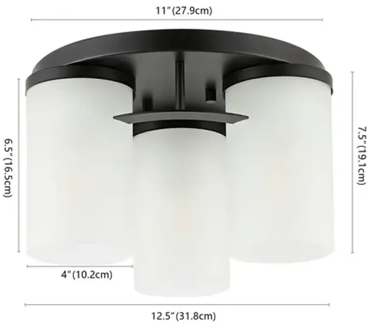 JEFFRA FLUSH MOUNT