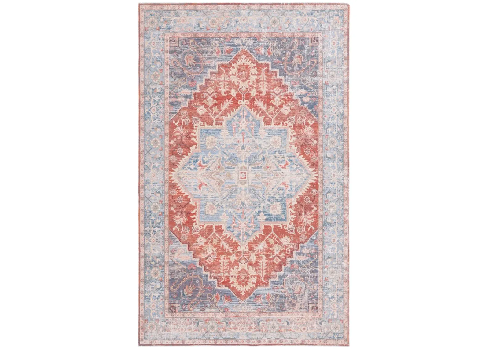 ARIZONA 137 LIGHT BLUE  9' x 12' Large Rectangle Rug