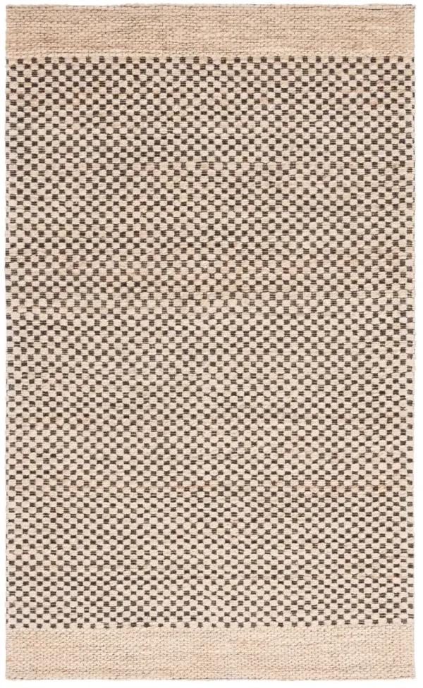 NATURAL FIBER 675 BEIGE  8' x 10' Large Rectangle Rug