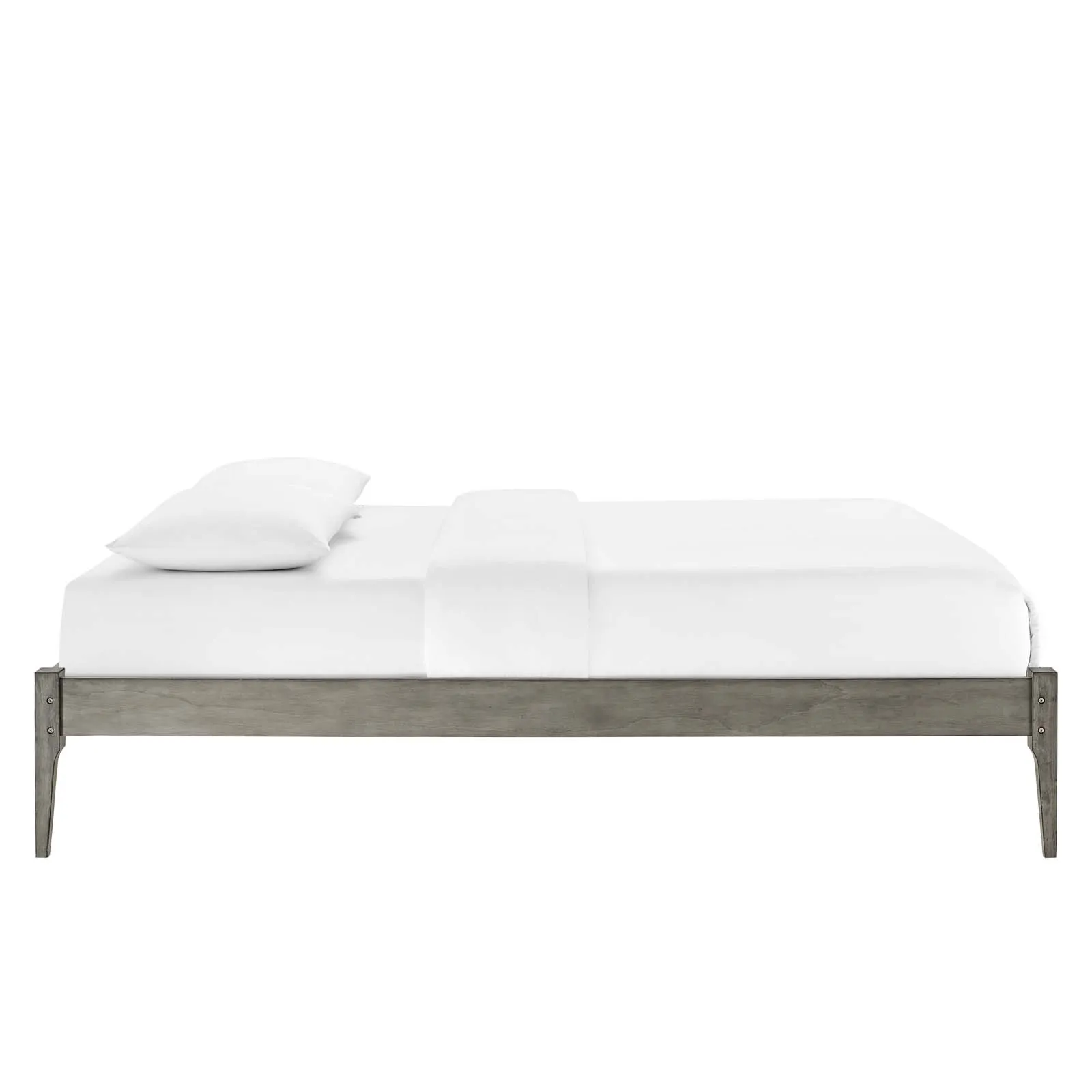 June Twin Wood Platform Bed Frame