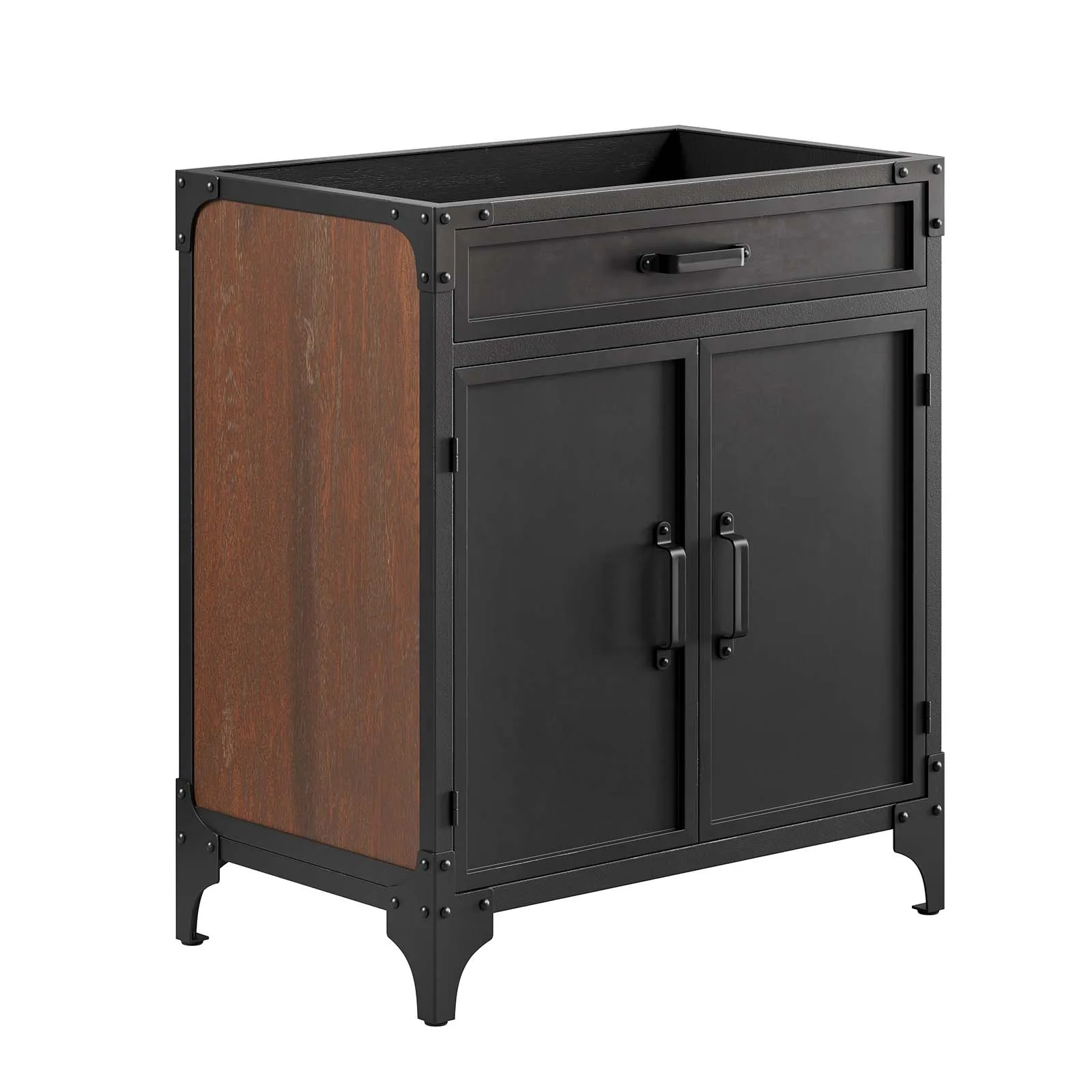 Steamforge 30" Bathroom Vanity Cabinet (Sink Basin Not Included)