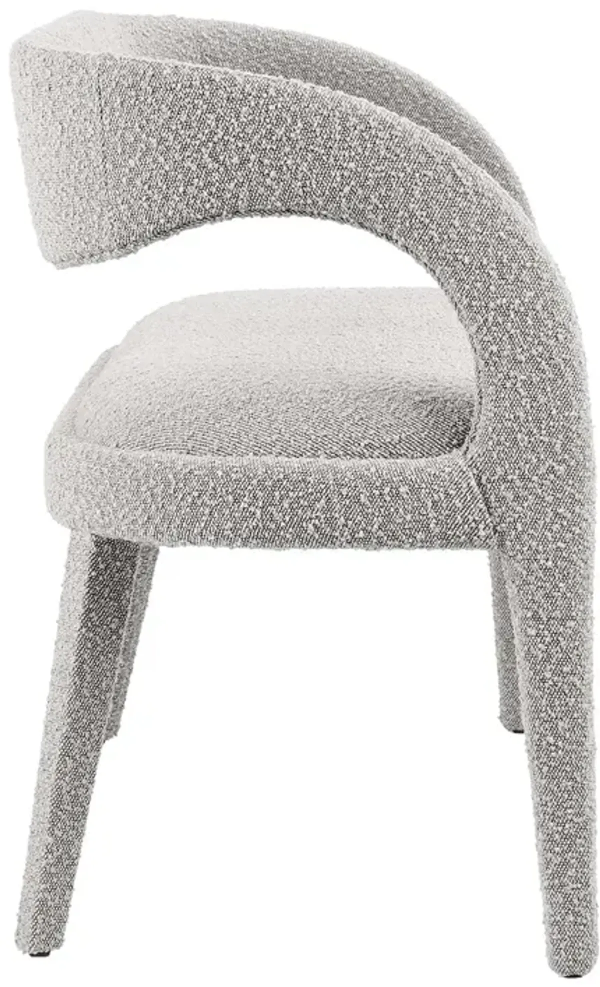 Pinnacle Boucle Fabric Accent Bench