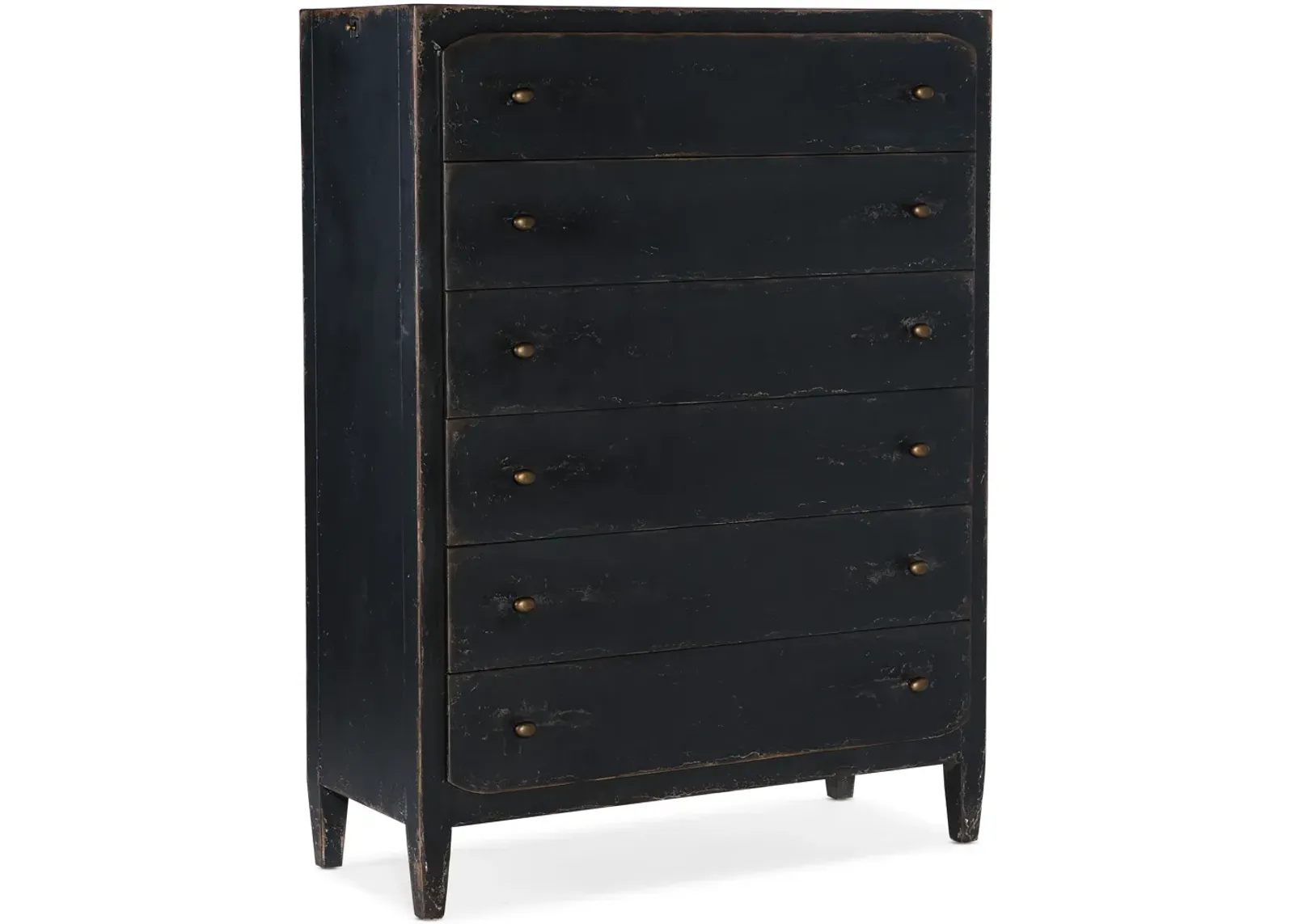 Ciao Bella Six-Drawer Chest- Black