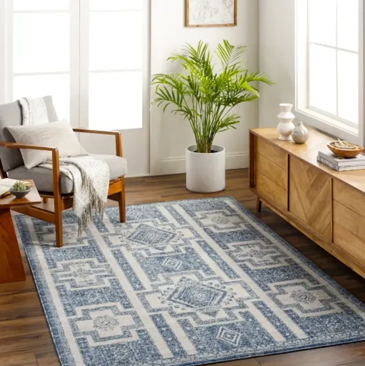 Positano PSN-2315 8'10" x 12' Machine Woven Rug